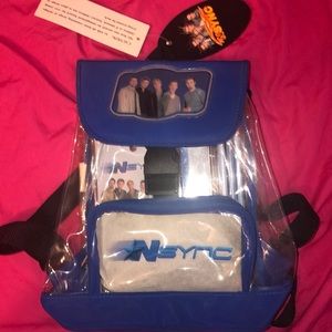 Vintage *NSYNC backpack